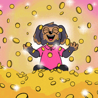 Make It Rain Money GIF by BoDoggos