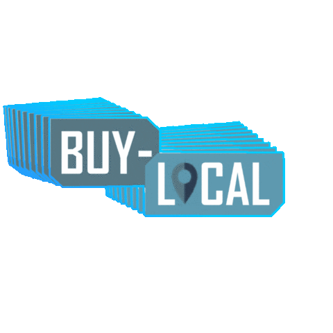 BuyLocal giphygifmaker market recycle reuse Sticker