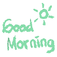 Morning Sticker