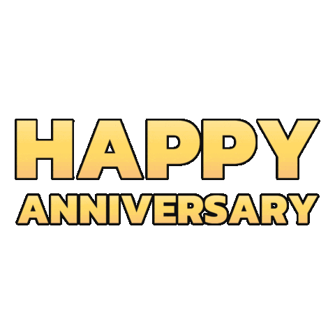 Happy Anniversary Sticker