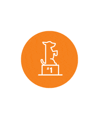 dogtopiacanada bone dog mom tennis ball thought bubble Sticker