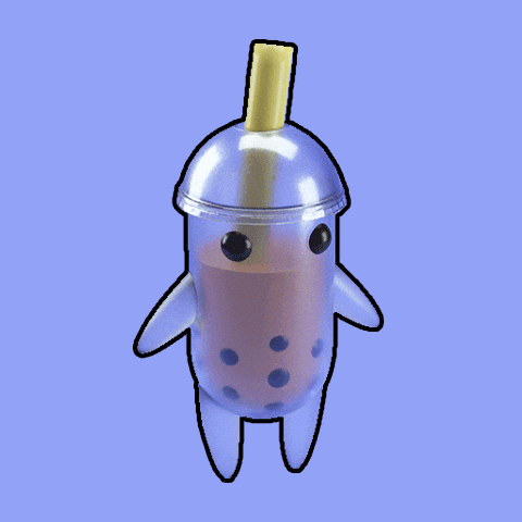 Happy Bubble Tea GIF