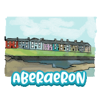 Cardigan Ceredigion Sticker