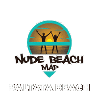 Baltata Sticker by nudebeachmap