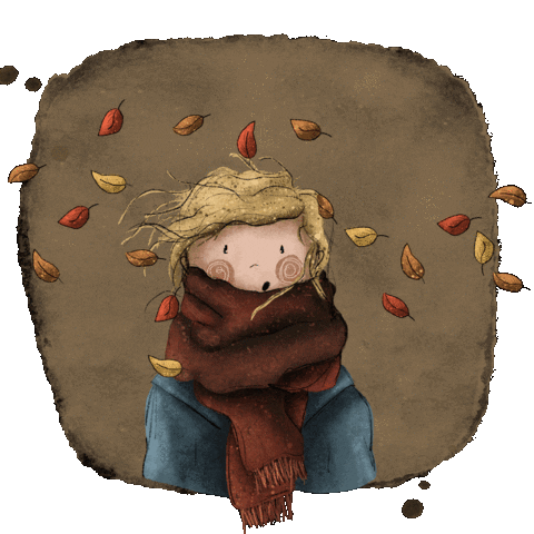 AngelinaBorgwardt autumn herbst blatter autumn vibes Sticker