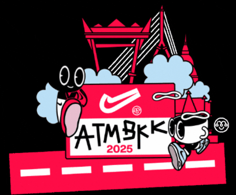 Nike Running Bangkok GIF by Nike