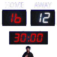 11 Away Sticker