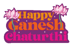 Vinayaka Chaturthi Mumbai Sticker by Sonamm