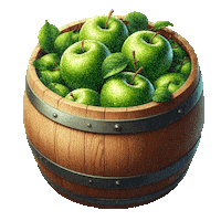 Apple Pie Apples Sticker