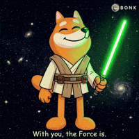 Lightsaber Blinking GIF by BONK