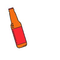 Beer Bottle Sticker by VinePair