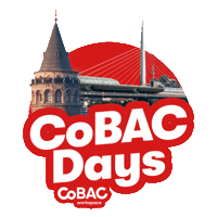 Happy Work Sticker by CoBAC Workspace