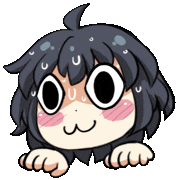 Nervous Uh Oh Sticker by Jin