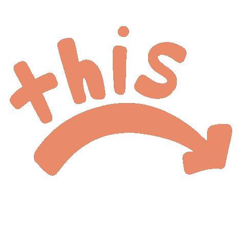 Point Up This Is It Sticker by Demic