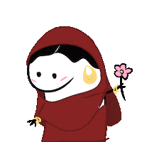 Pink Flower Sticker