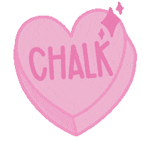 Chalk Sticker by Alz Asmr