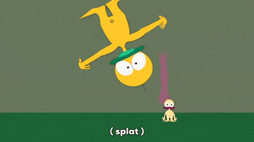 baby jakovasaurs stuck to a wall GIF by South Park 