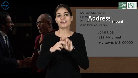 Sign Language Address GIF by ISL Connect