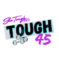 SheToughFitness shetough shetough fitness Sticker