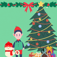 Merry Christmas GIF by Maria Johnsen
