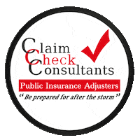 Claimcheckconsultants ccc get paid property damage we can help Sticker