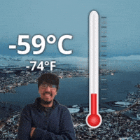 -59 °C