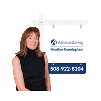 advisorslivingrealestate heather cunningham Sticker