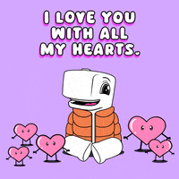 I Love You Heart GIF by Ordinary Friends