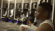 getting ready russell westbrook GIF by NBA