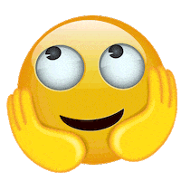 emojitheiconicbrand emoji staring dreaming dreamy Sticker