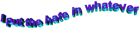 blue Sticker by AnimatedText