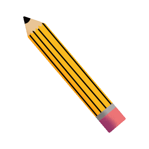 School Pencil Sticker