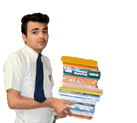 Books Student Sticker by Grish Majethiya