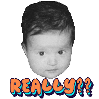 No Way Eye Roll Sticker