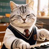 Relaxing Tabby Cat GIF