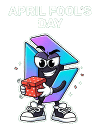 April Fools Joke Sticker by IDX Solana