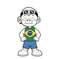 Feliz Br Sticker by Zhot