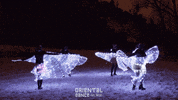 Snow Bellydance GIF by Oriental Dance on line