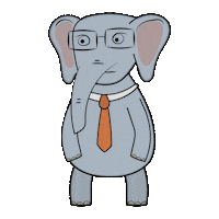 rtvmalaysia animals smart elephant original content Sticker