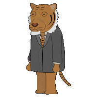 rtvmalaysia animals tiger manager original content Sticker