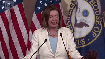 Nancy Pelosi Lol GIF by GIPHY News