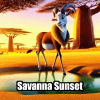 Africa Thirst Quenched GIF by Radiantelope
