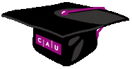 kieluni alumni cau tassle caukiel Sticker