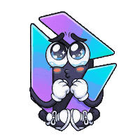 Sad Big Eyes Sticker by IDX Solana