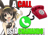 Haruhi Suzumiya Call GIF