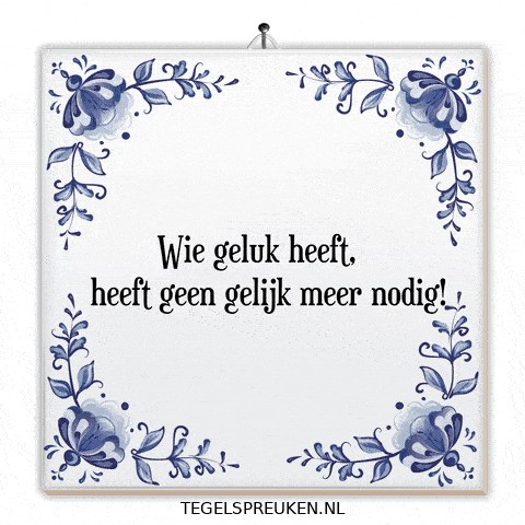 Humor Geluk GIF by Tegelspreuken.nl