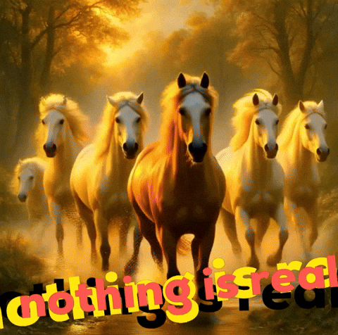 Nothing Is Real GIF by The LSD Hotel