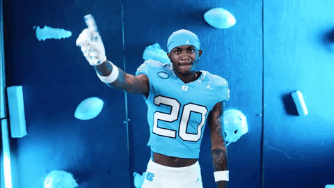 North Carolina Football GIF by UNC Tar Heels