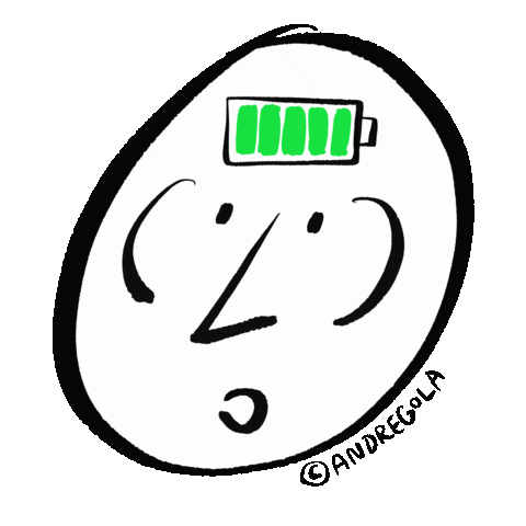 Tired Face Sticker by andregola