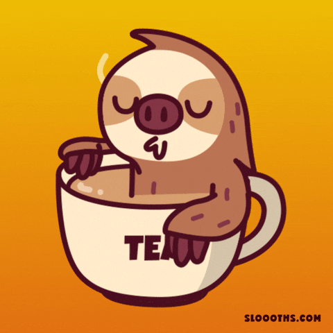 Happy Tea GIF by Sloooths